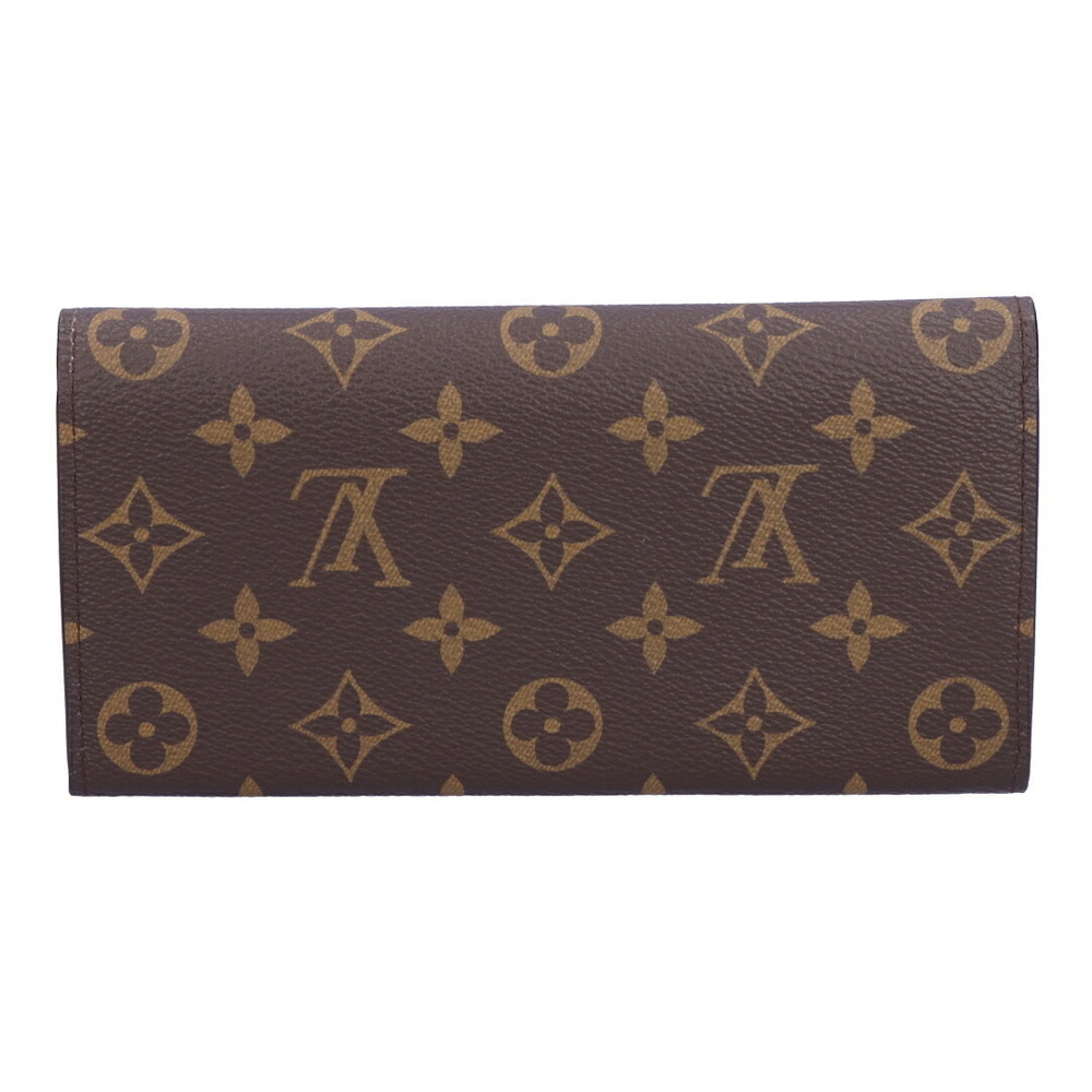 Louis Vuitton Emily Brown Ballerine Portefeuille Rose